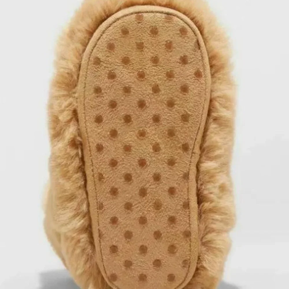 Toddler's Dallas‎ Bootie Slippers - Camel